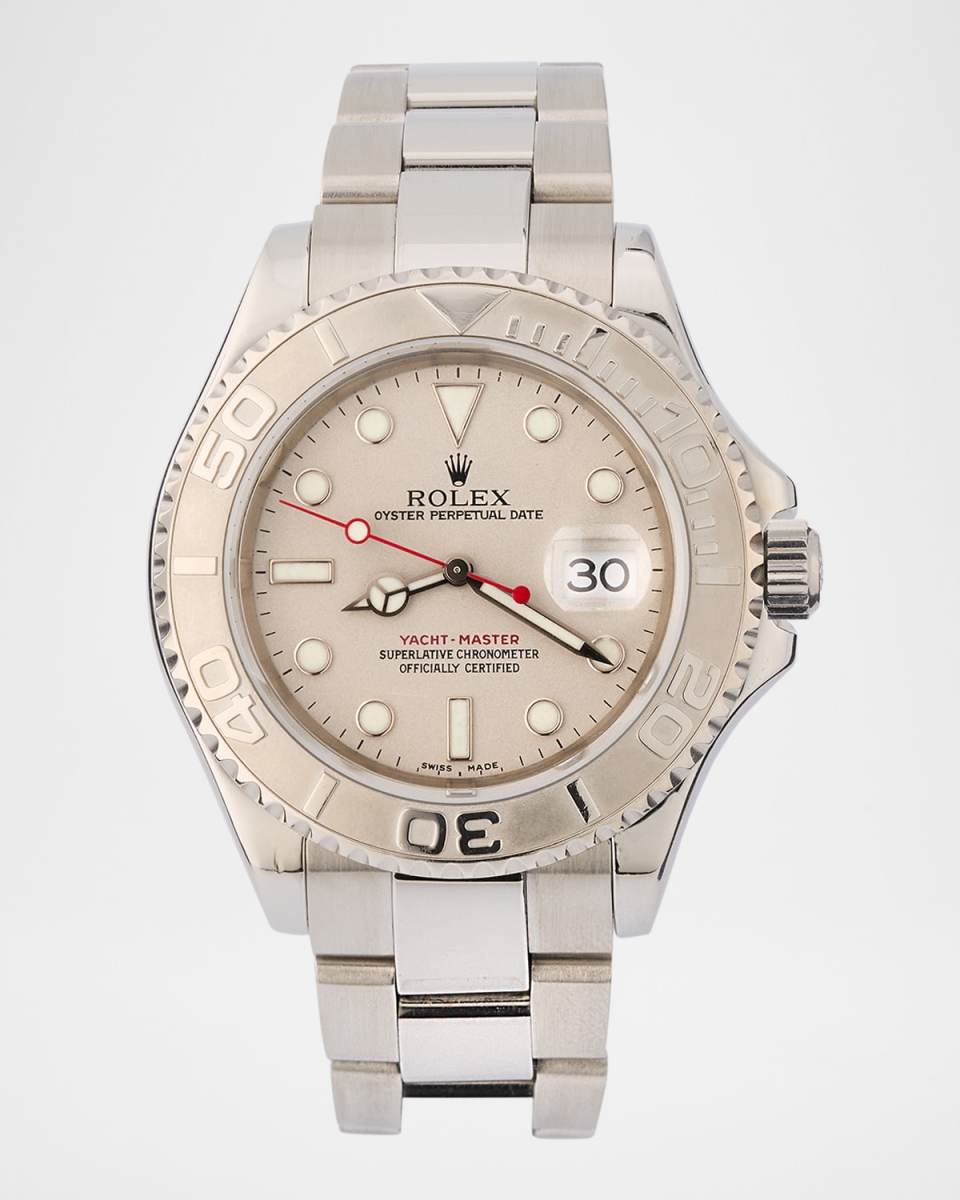 Rolex Stainless Steel and Platinum Yacht-Master 40mm Vintage 2003 Watch